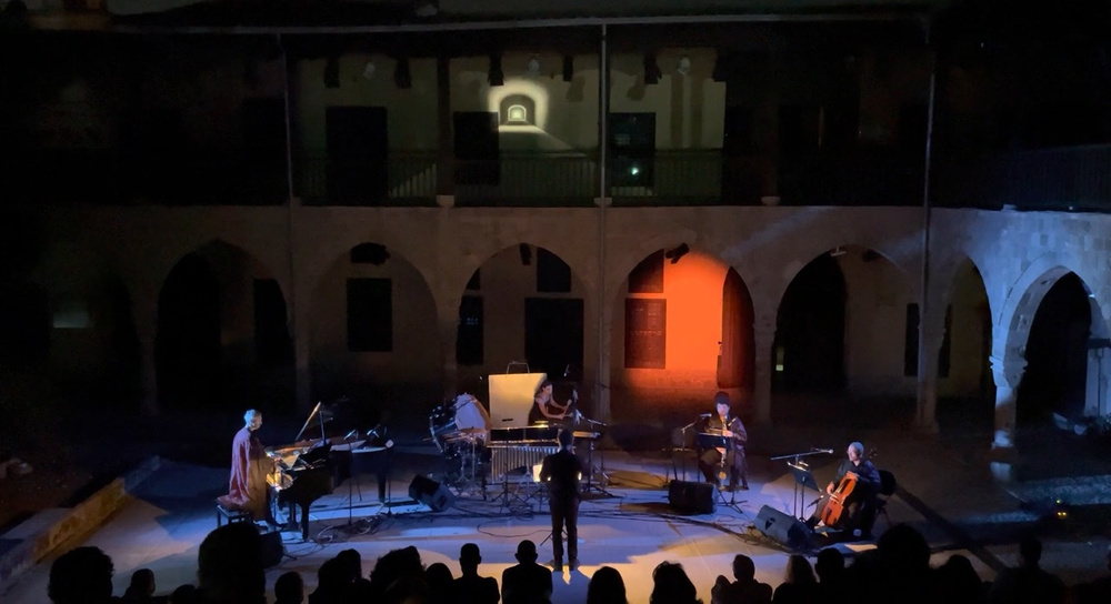 While the agitated beasts enter the garden of fear...