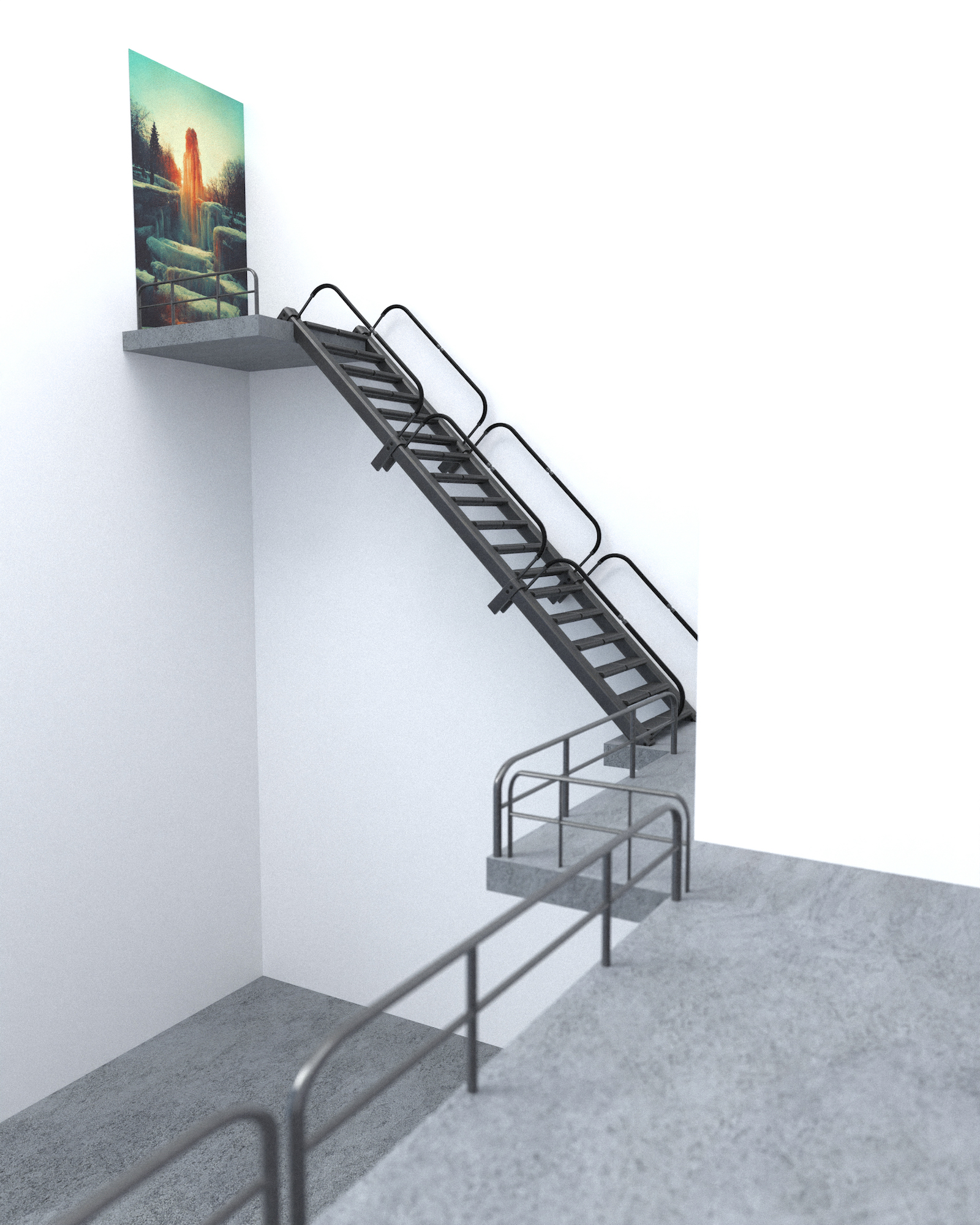 Frozen Waterfall Dream