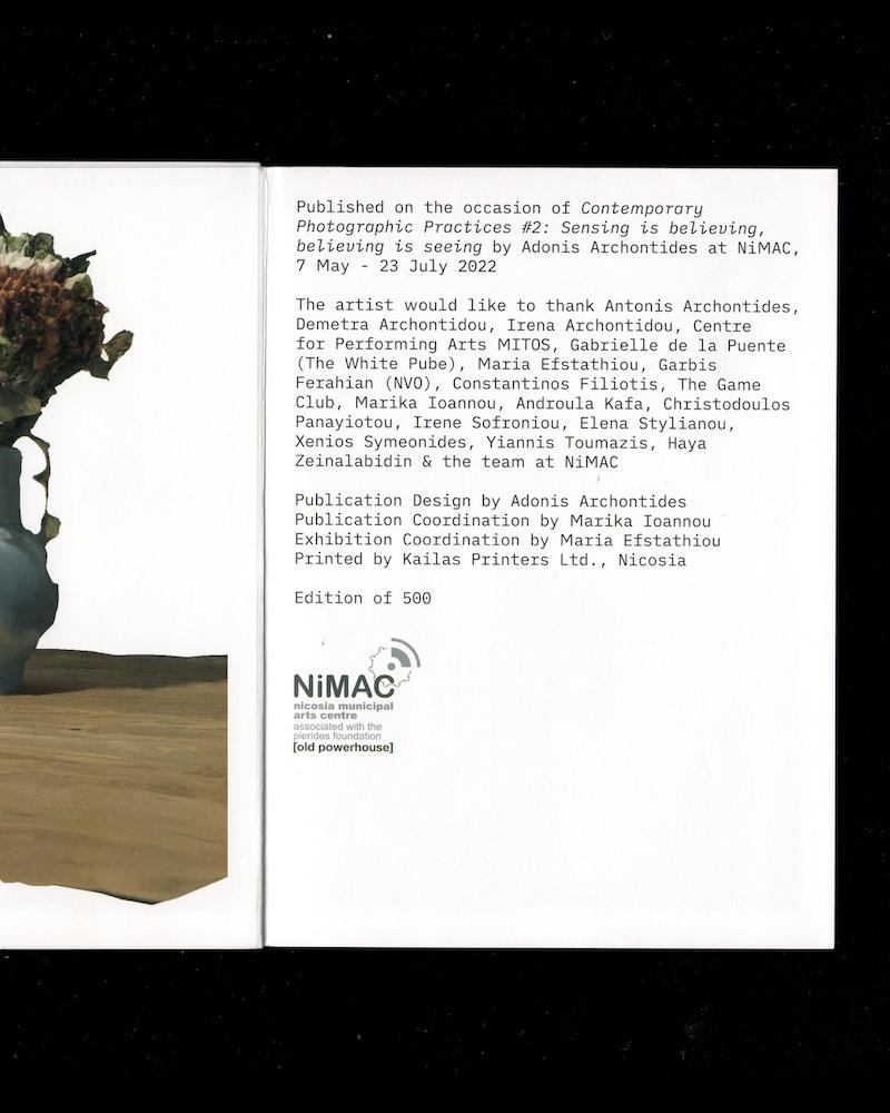 Adonis Archontides: Sensing is Believing, Believing is Seeing