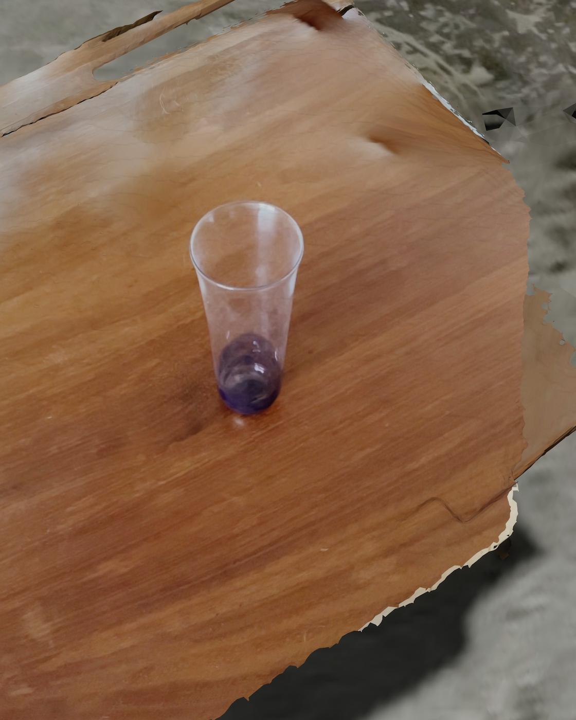 21 07 24, 17 My desk with Christodoulos Panayiotou's May (Study) vase