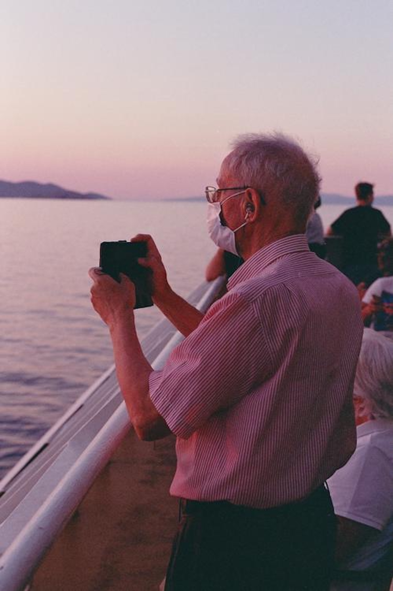 Watching you watching the sunset