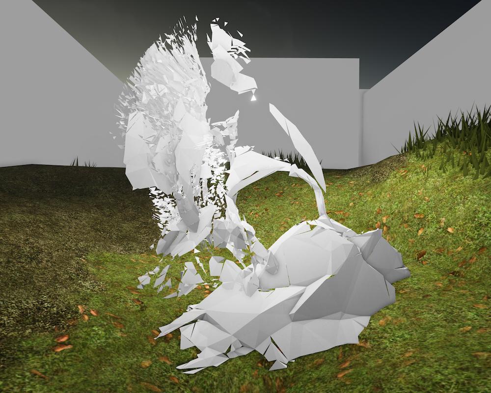 While the agitated beasts enter the garden of fear... (Roblox)